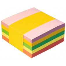 Kostka luz/wkład nieklejona IDEST 85x85x35 mix kolorów 1szt.